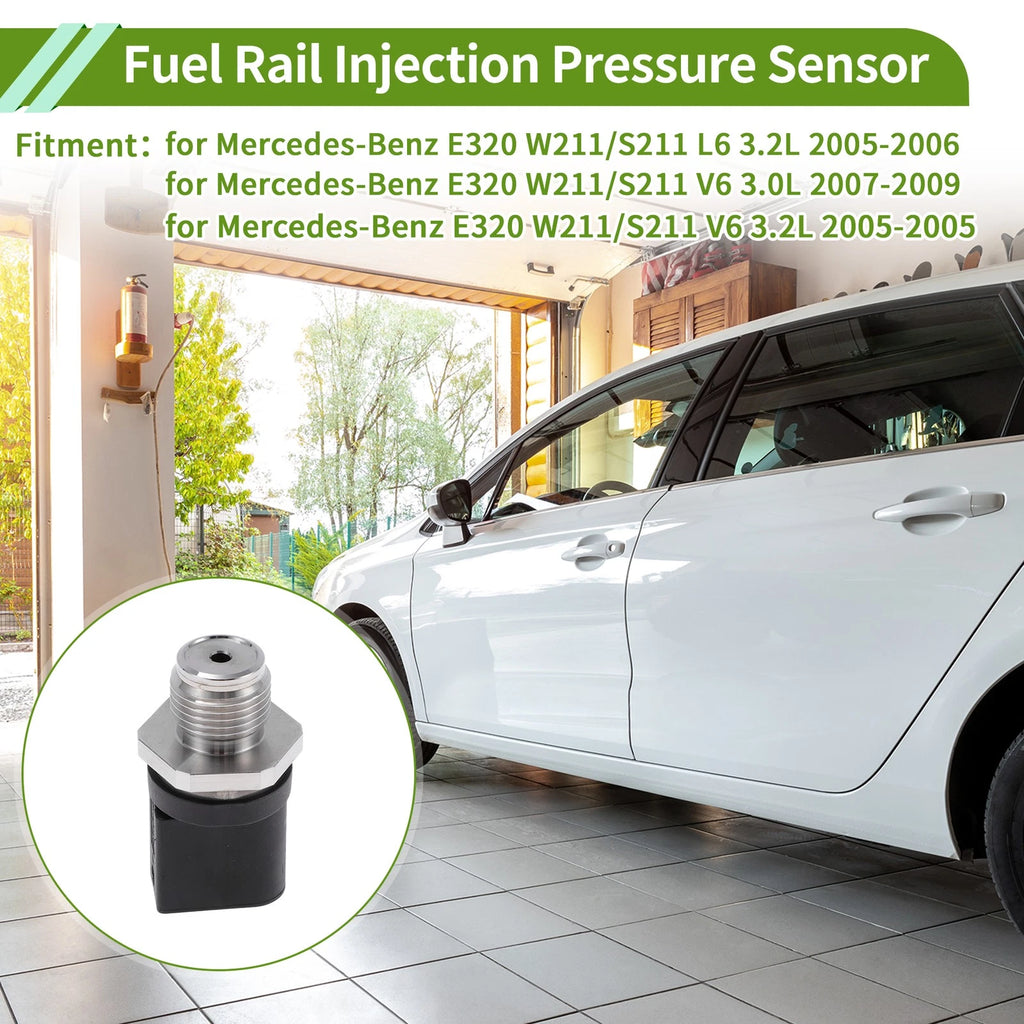Fuel Injection Pressure Sensor No.0061536528 for Mercedes-Benz E320 (2003–2009)