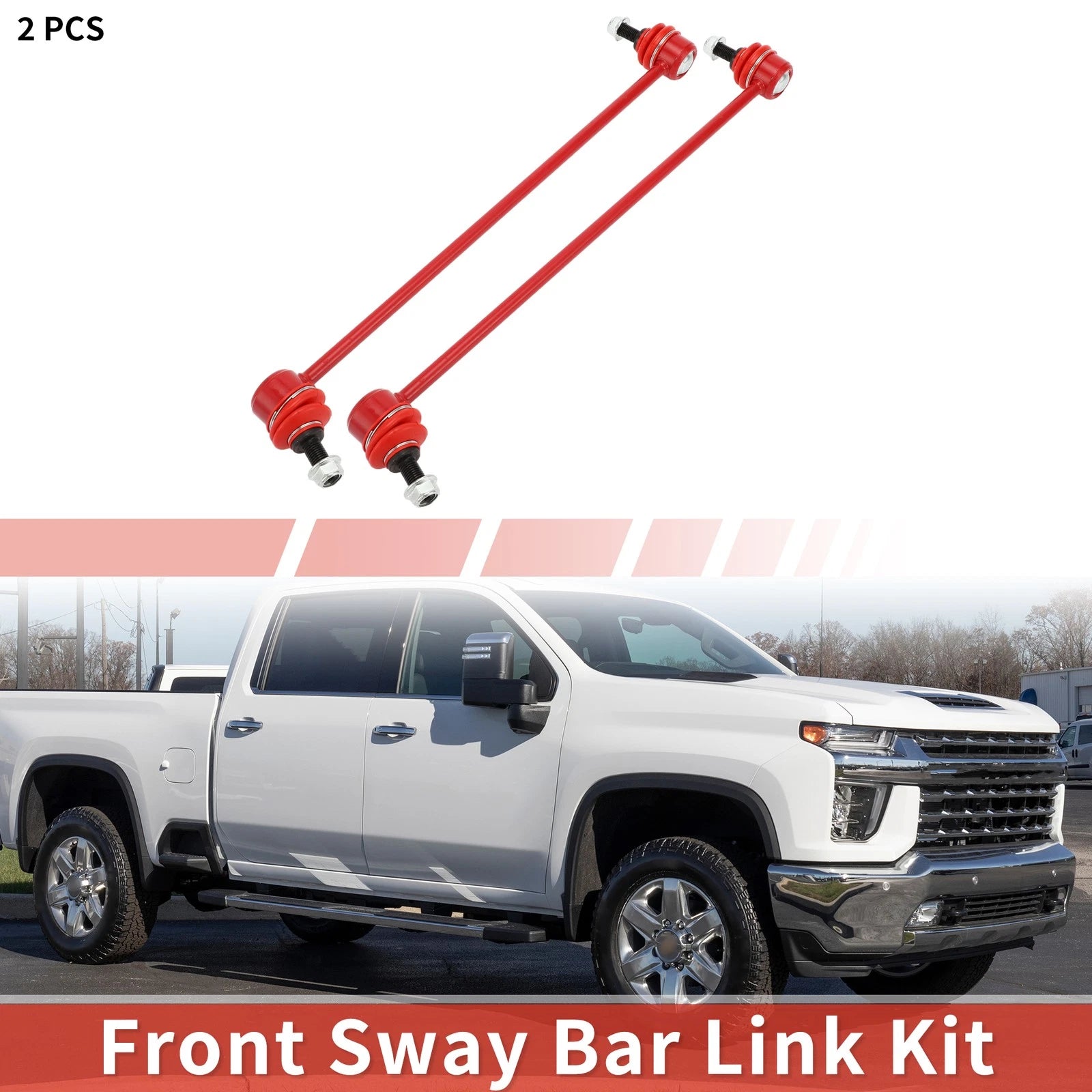 2pcs Front Sway Bar Links Stabilizer Link Kit for Saturn Relay (2005–2007) No.K80852