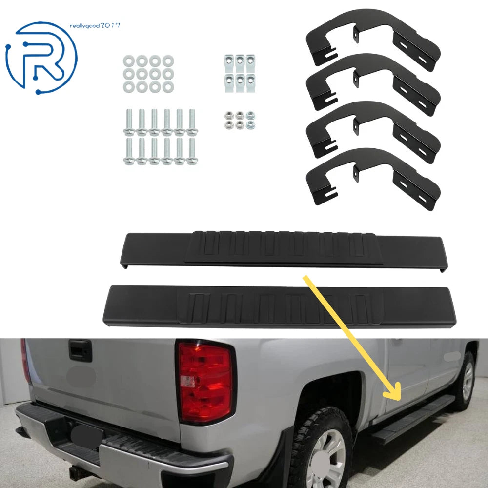 6-Inch Side Step Running Boards for Silverado 1500/Sierra (2007–2019)