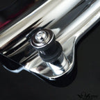 Chrome Detachable 2 Up Tour Pak Luggage Rack Docking for Harley Touring (2014–2019)
