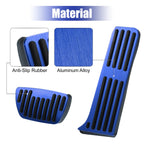 3pcs Non-Slip Blue Brake Gas Accelerator Pedal for Toyota Camry (2018–2022)