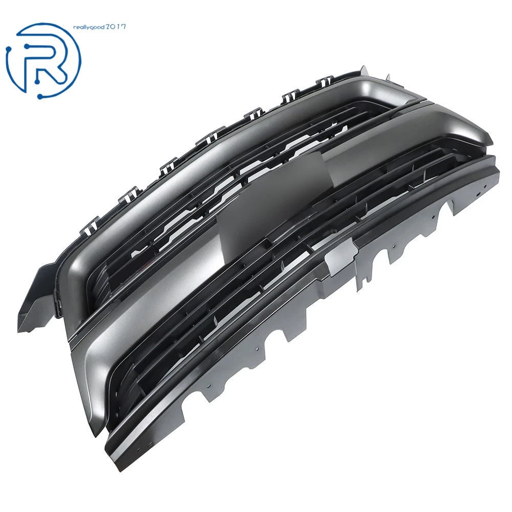 Front Upper Bumper Grille for Chevrolet Colorado (2015-2020) Gray