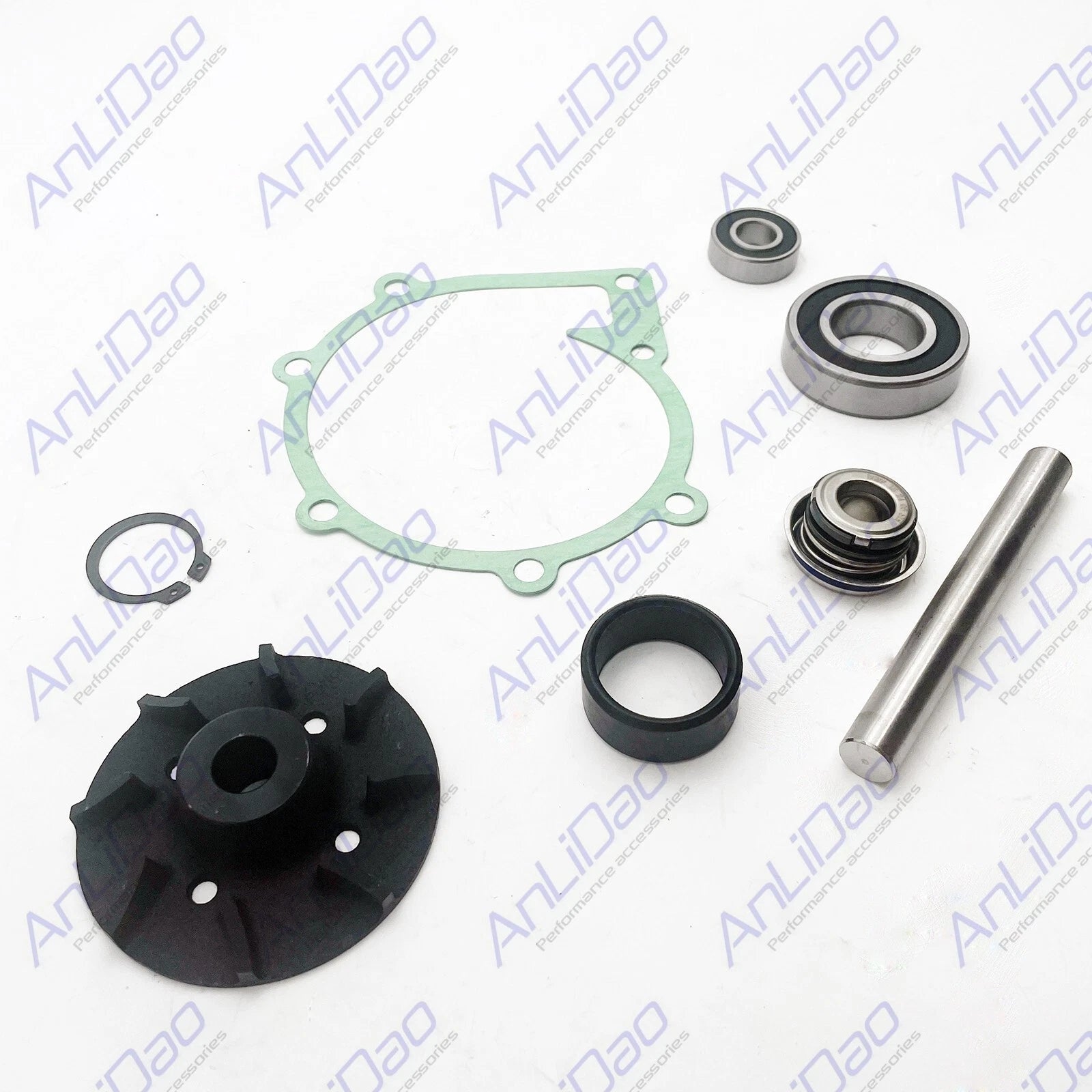 Circulation Pump Rebuild Kit for Volvo Penta AD41 AQADA40 AQAD41 (876794, 876544)