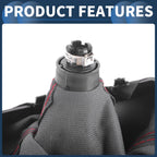 5 Speed Manual Gear Shifter Knob with Cover for Audi A4 (2007–2015)