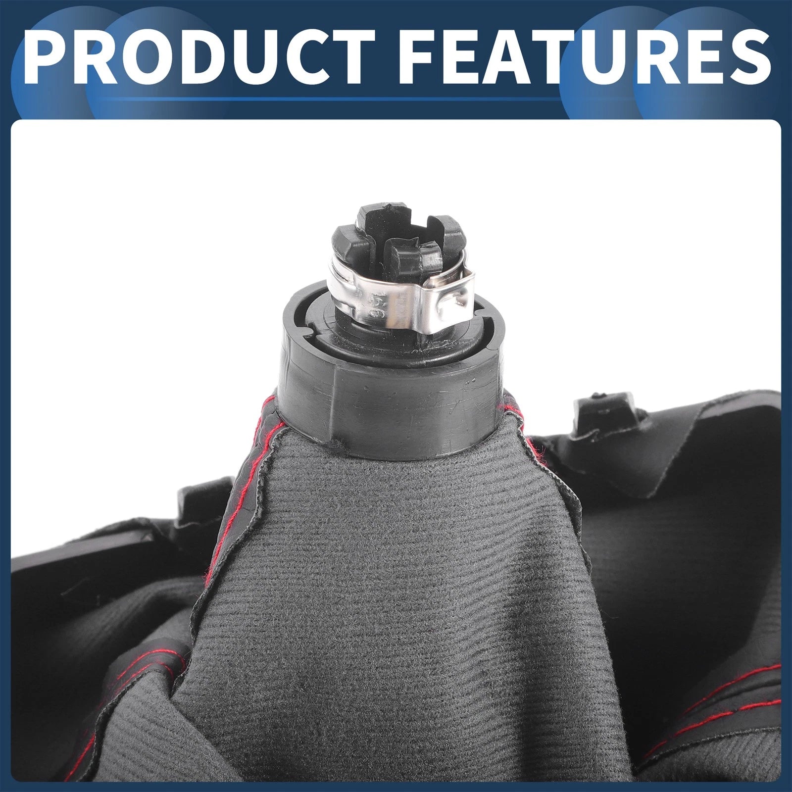 5 Speed Manual Gear Shifter Knob with Cover for Audi A4 (2007–2015)