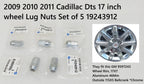 Set of 5 Wheel Lug Nuts for Cadillac DTS (2009–2011) 19243912