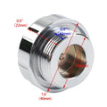 Chrome Front Oil Fluid Reservoir Cover Cap for Kawasaki Vulcan VN 500 750 800 (1990–2009)