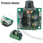10A DC Motor Speed Controller with Fuse for Automotive Applications