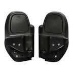 Lower Vented Fairings for Harley CVO Street Glide 2014-2024 Black Forest