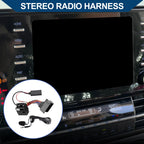 Stereo Radio Harness for Audi (16 Pin, Handsfree, Microphone)