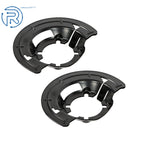 Pair of Front Brake Dust Shields for Ford F250 F350 Super Duty (1999–2004)