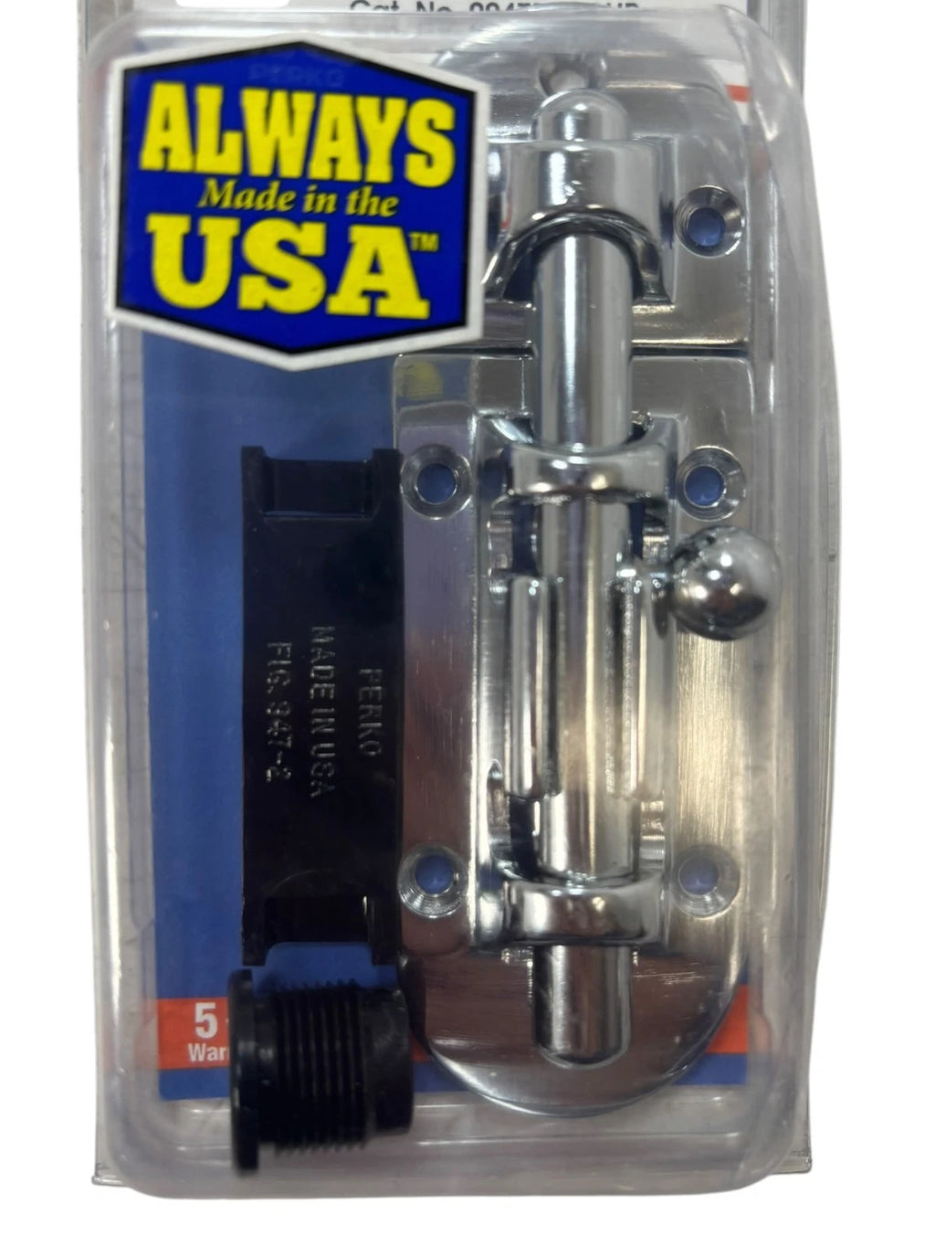 Chrome Plated Bronze Marine Barrel Bolt for Perko 0947DP2CHR (N/A)
