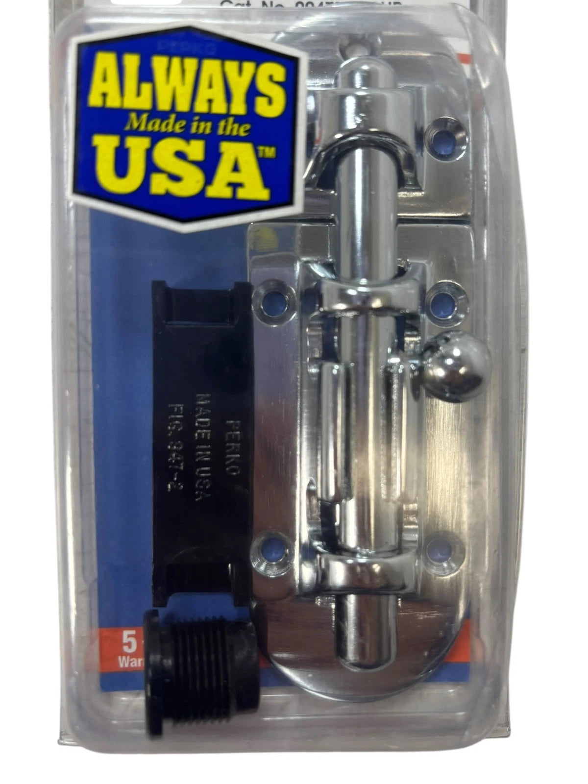 Chrome Plated Bronze Marine Barrel Bolt for Perko 0947DP2CHR (N/A)