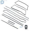 10Pcs Weatherstrip Seal Kit for Ford Mustang (1965–1966)