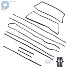 10Pcs Weatherstrip Seal Kit for Ford Mustang (1965–1966)