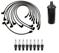 Ignition Wires & Spark Plugs Kit for Chevy Biscayne Bel Air (1965–1972)