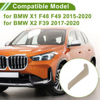 Door Panel Handle Pull Trim Cover for BMW X1 F48 F49 (2015–2020) No. 51417417512 Beige
