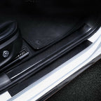 5D Matte Black Carbon Fiber Vinyl Wrap for Automotive Use (10ft)