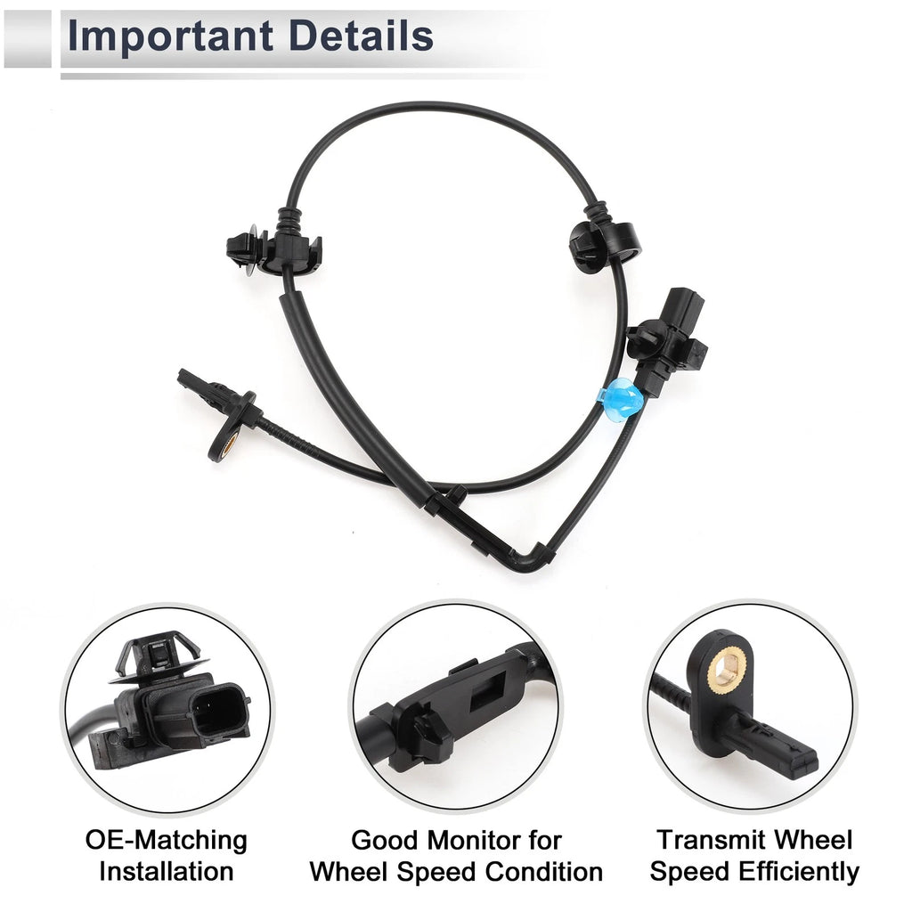 ABS Wheel Speed Sensor No. 57450TV0E02 for Honda Civic (2016–2021)