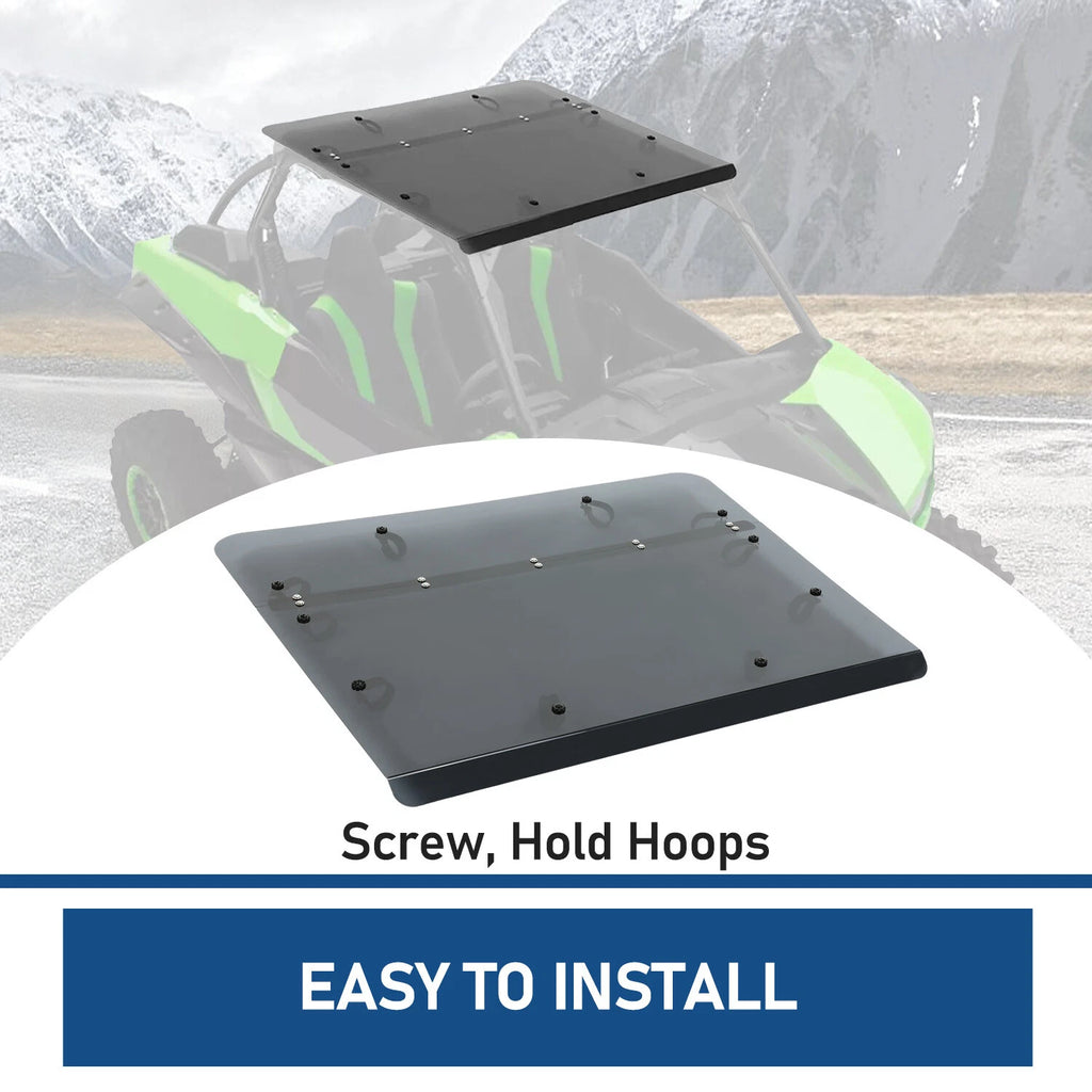 Smoked Tinted Hard Top Roof for Kawasaki Teryx KRX 1000 (2020–2023)