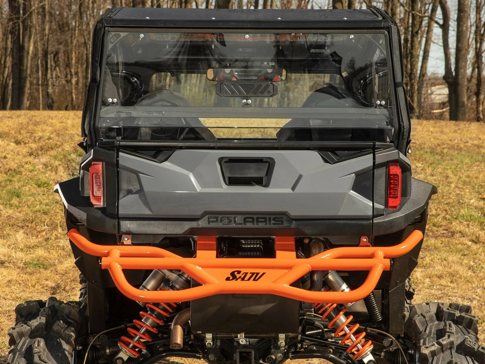 Vented Rear Windshield for Polaris General 1000 / XP / 4 (2016–2023)
