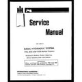 Hydraulic Service Manual for IH Farmall (Fits R5754)