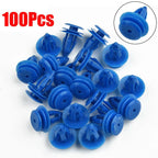 100 x Blue Moulding Clips for RANGE ROVER