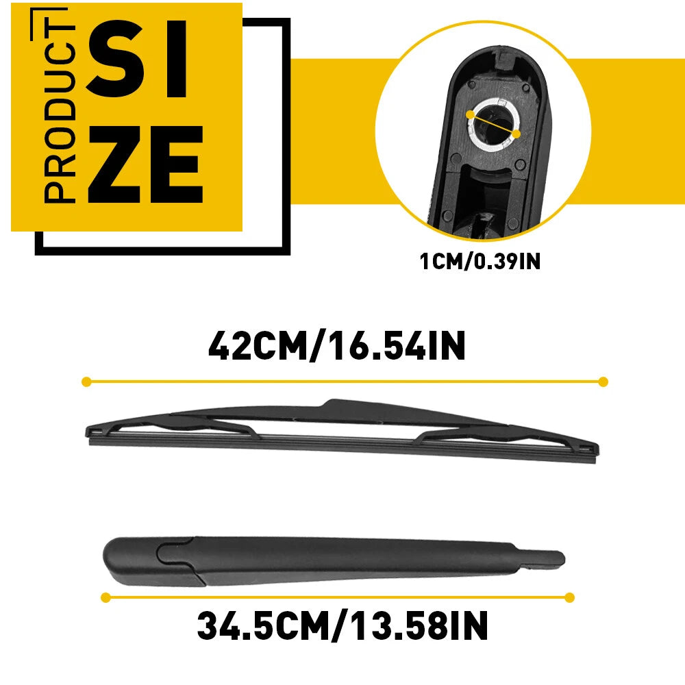 Rear Windshield Wiper Arm Blade for Dodge Grand Caravan (2012–2019)