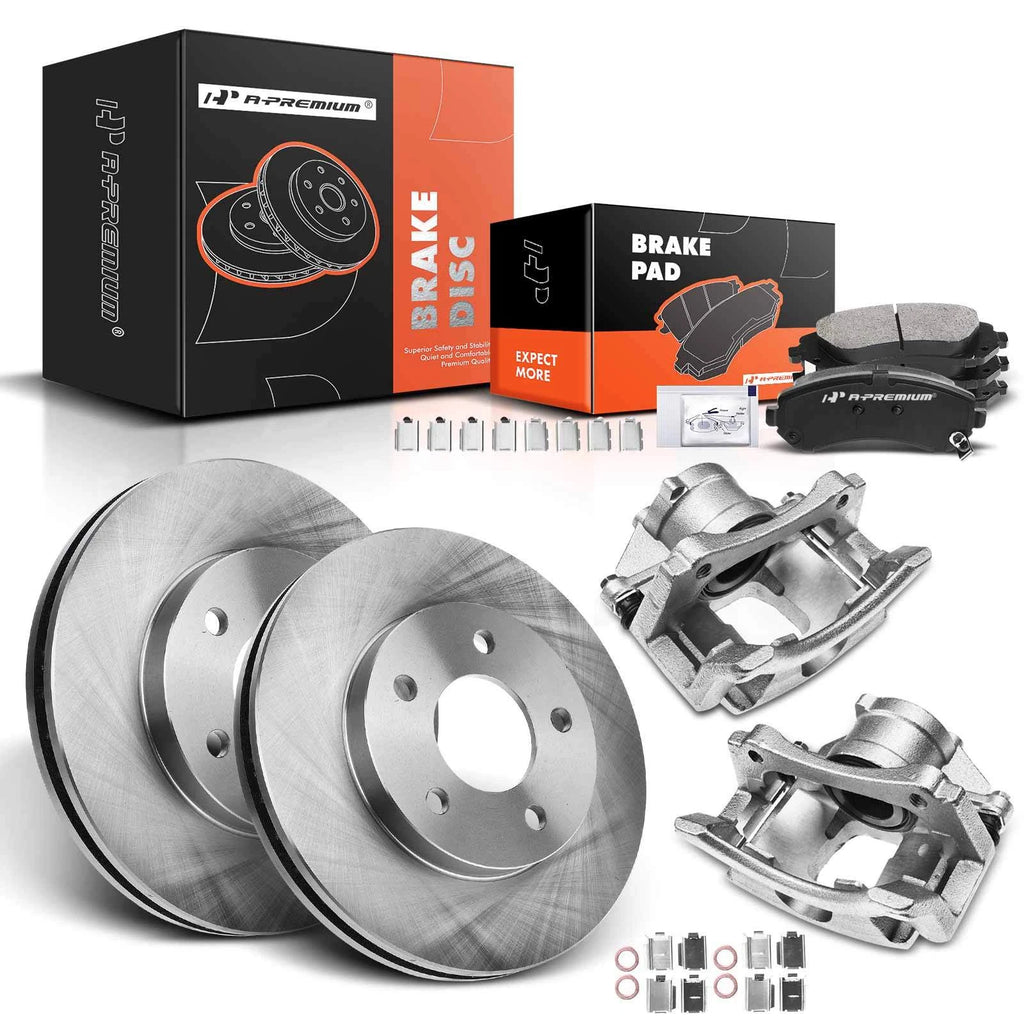 Front Brake Rotor, Pad & Caliper for Buick Rendezvous (2002–2006)