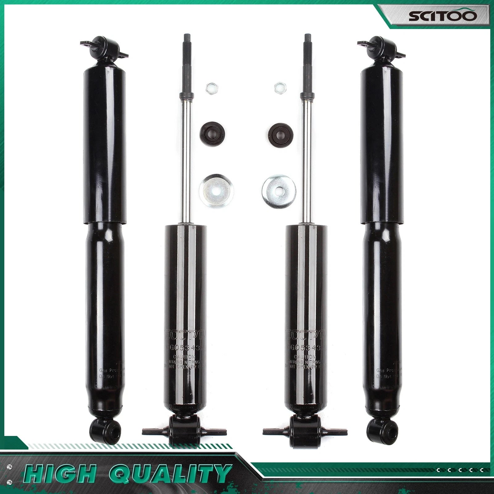 Front Rear Shocks Struts for Chevrolet C2500 (1992–1998)