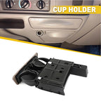 Tan Dash Panel Cup Holder for Ford Super Duty F250 F350 F450 F550 (1999–2004)