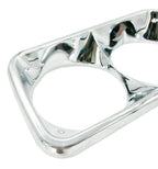 Headlamp Bezel Chrome Front Left Right Pair for 1969–1972 GMC Pickup Truck