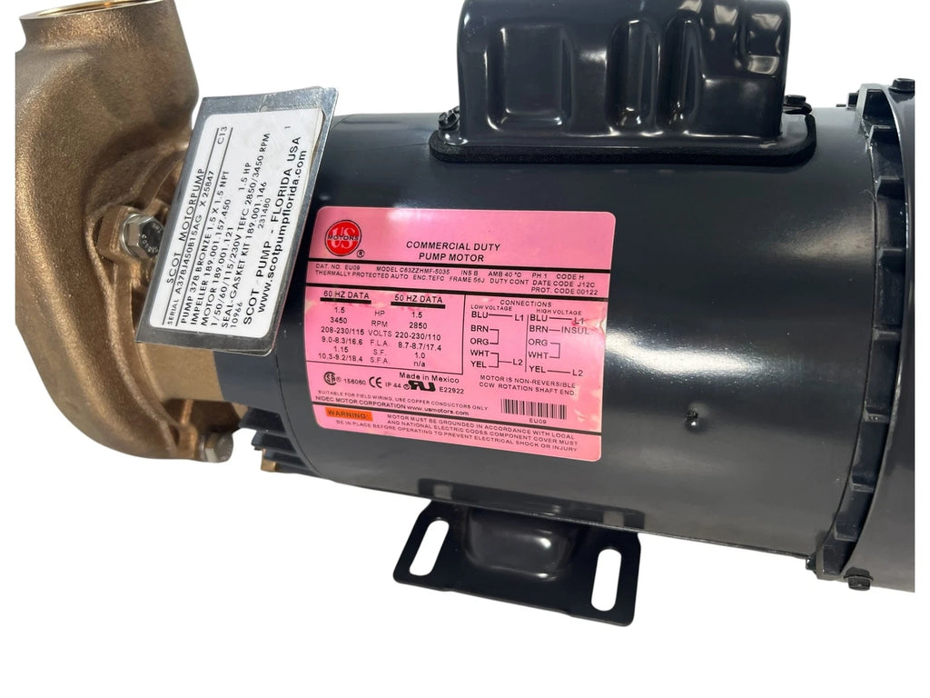 Centrifugal Pump 1.5in NPT 1.5 HP for Scot Pump (OEM)