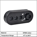 Performance Polyurethane Rubber Exhaust Hangers for Universal Mufflers (Adjustable) (Year)