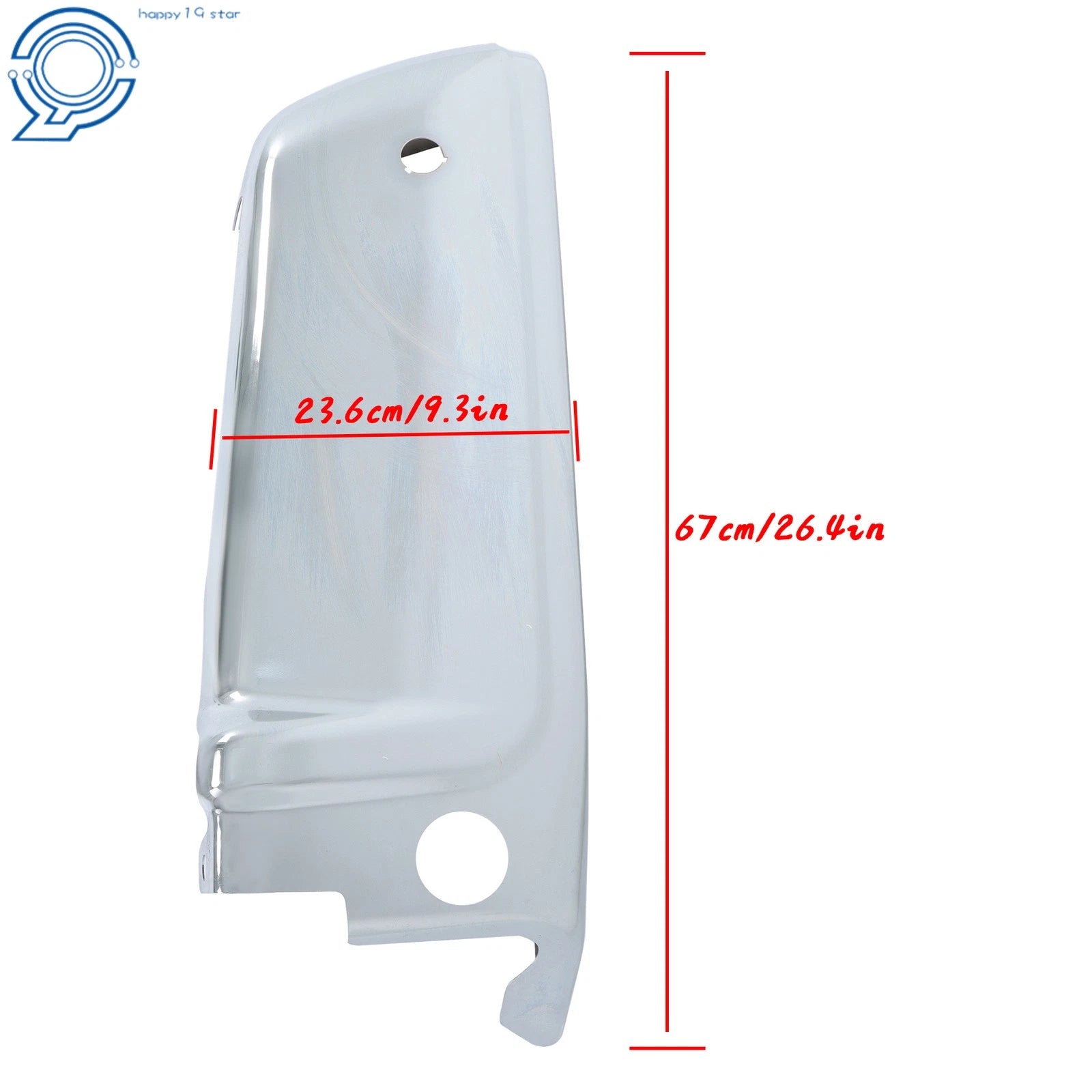 Rear Left Step Bumper for Ford F250 F350 Super Duty (2008–2016)