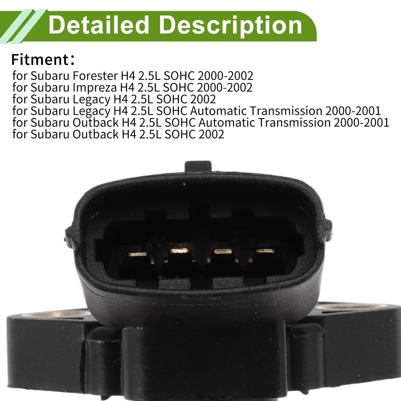 MAP Sensor No.22634AA000 for Subaru Forester H4 2.5L (2003–2008)