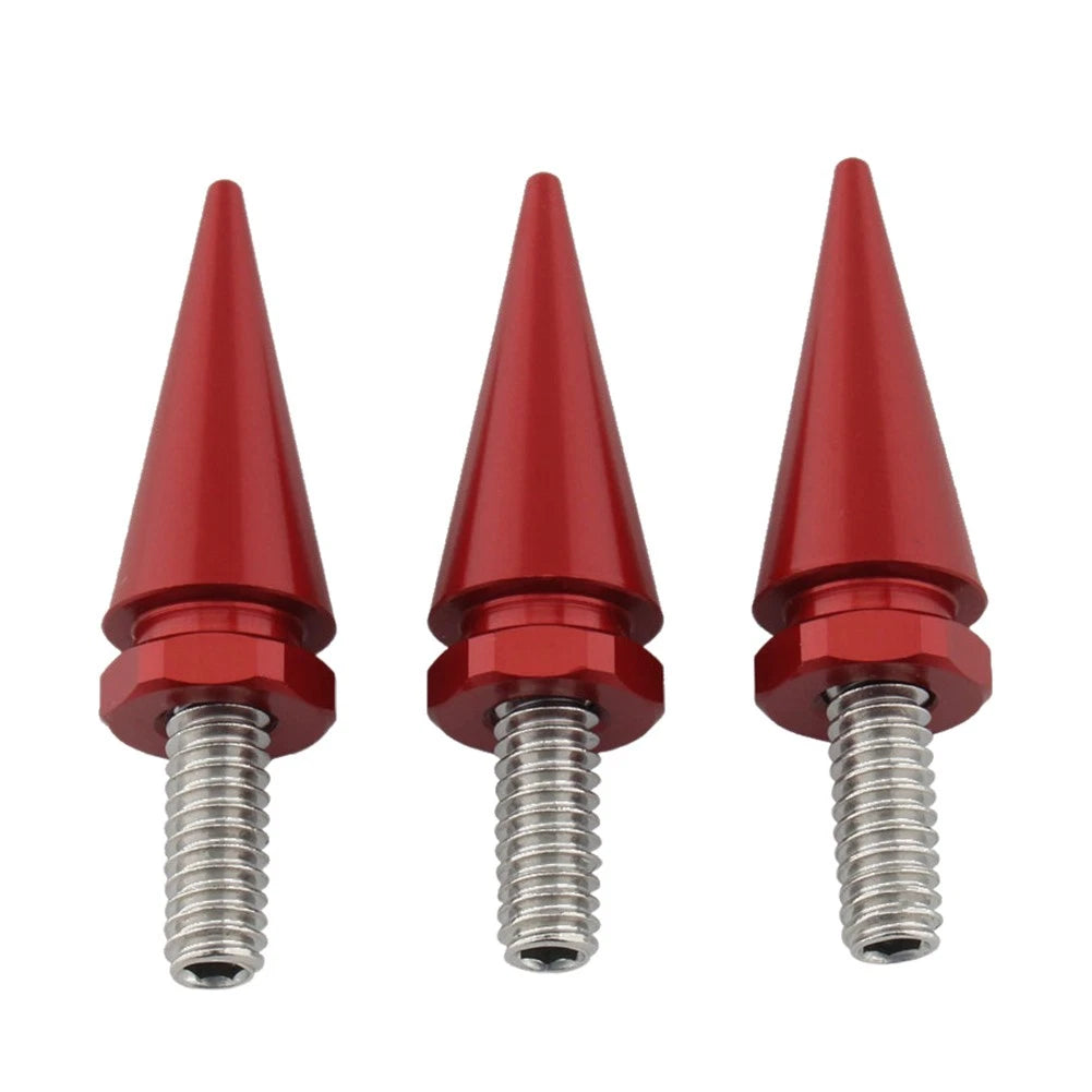 6mm Red Windscreen Screws for Harley Electra Glide (1996–2013)