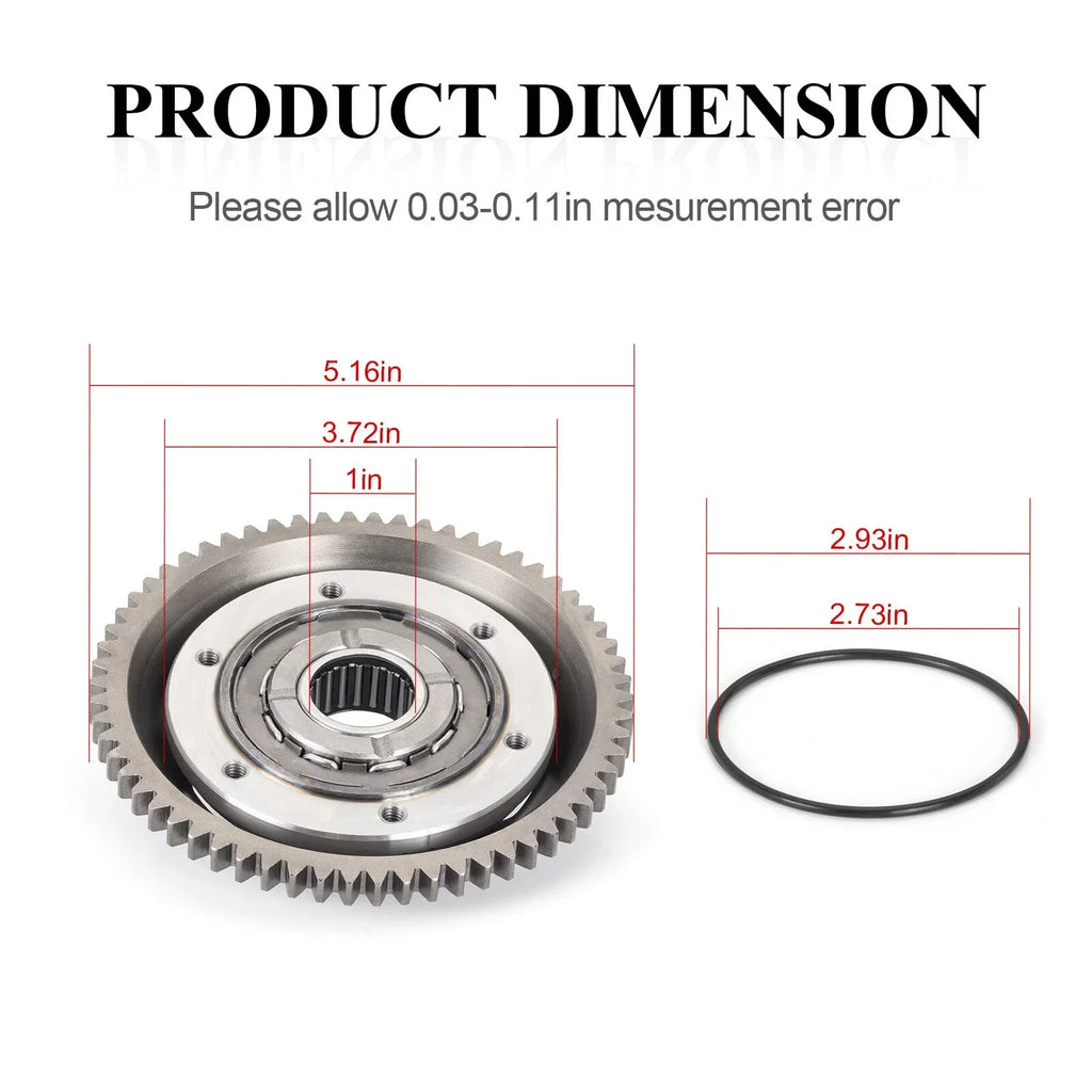 Starter Clutch Gear Gasket Kit for Suzuki Quadsport LTZ400 (2003–2014)