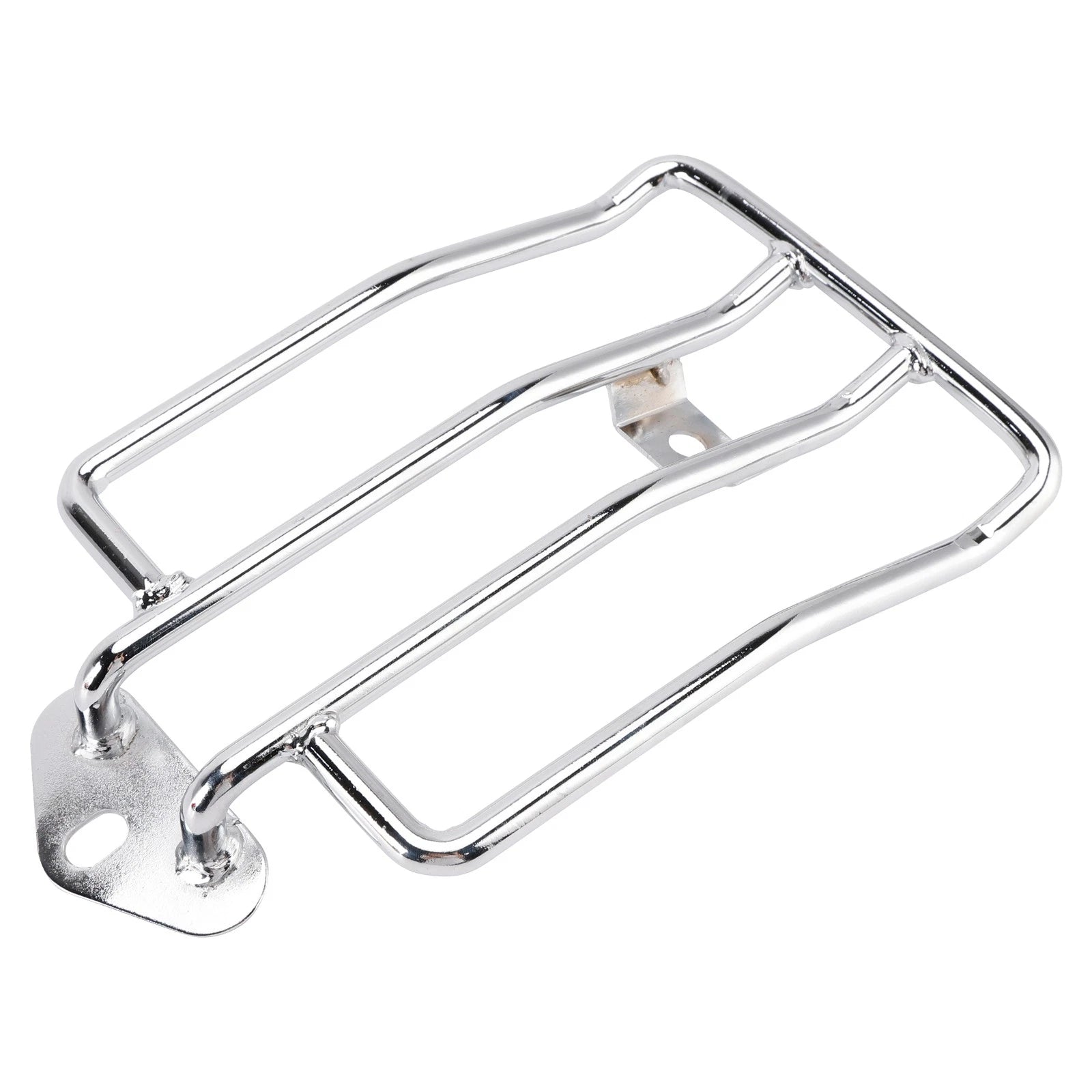 Chrome Solo Seat Luggage Rack for Harley Sportster XL 883 1200 (2004–2022)