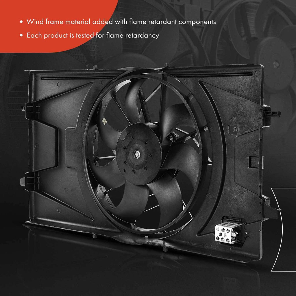 Cooling Fan Assembly With Shroud for Chevrolet Cobalt (2006–2008)