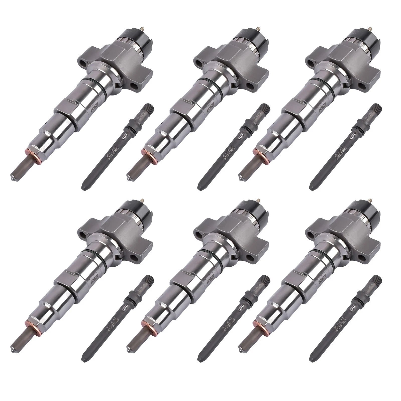 Set of 6 Fuel Injectors for Cummins ISL ISC