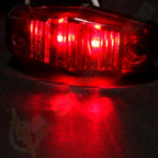 Pack of 10 Side Marker Lights for (Amber + Red)
