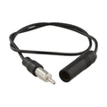 Car Radio Extension Cord for Universal Fit (50cm) - Black ABS