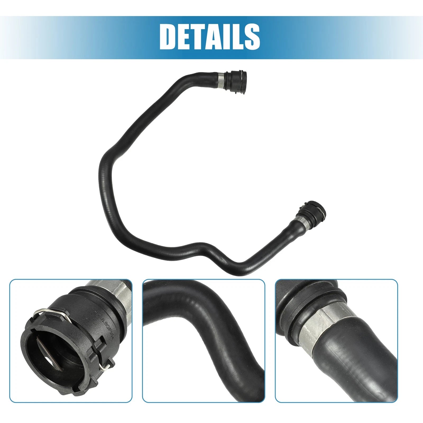 Upper Radiator Coolant Hose for BMW 3 Series E46 (1997–2002) No. 11531436368