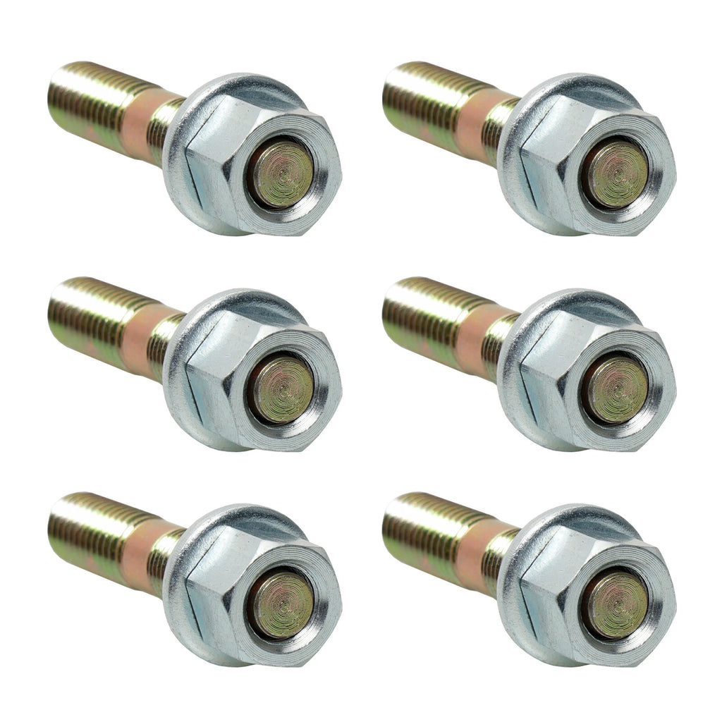 Set of 6 Transfer Case Studs Nuts for Jeep YJ TJ (1984-2011)