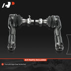 2X Front Outer Side Tie Rod Ends for Kia Niro (2017–2021) Hyundai Ioniq