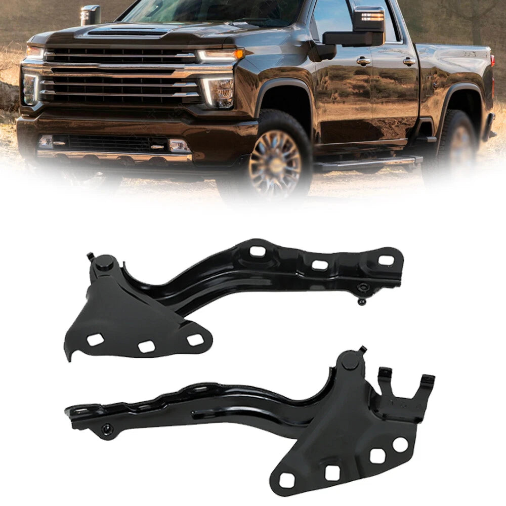 Set of 2 Engine Hood Hinges for Chevrolet Silverado 1500 (2019–2021)
