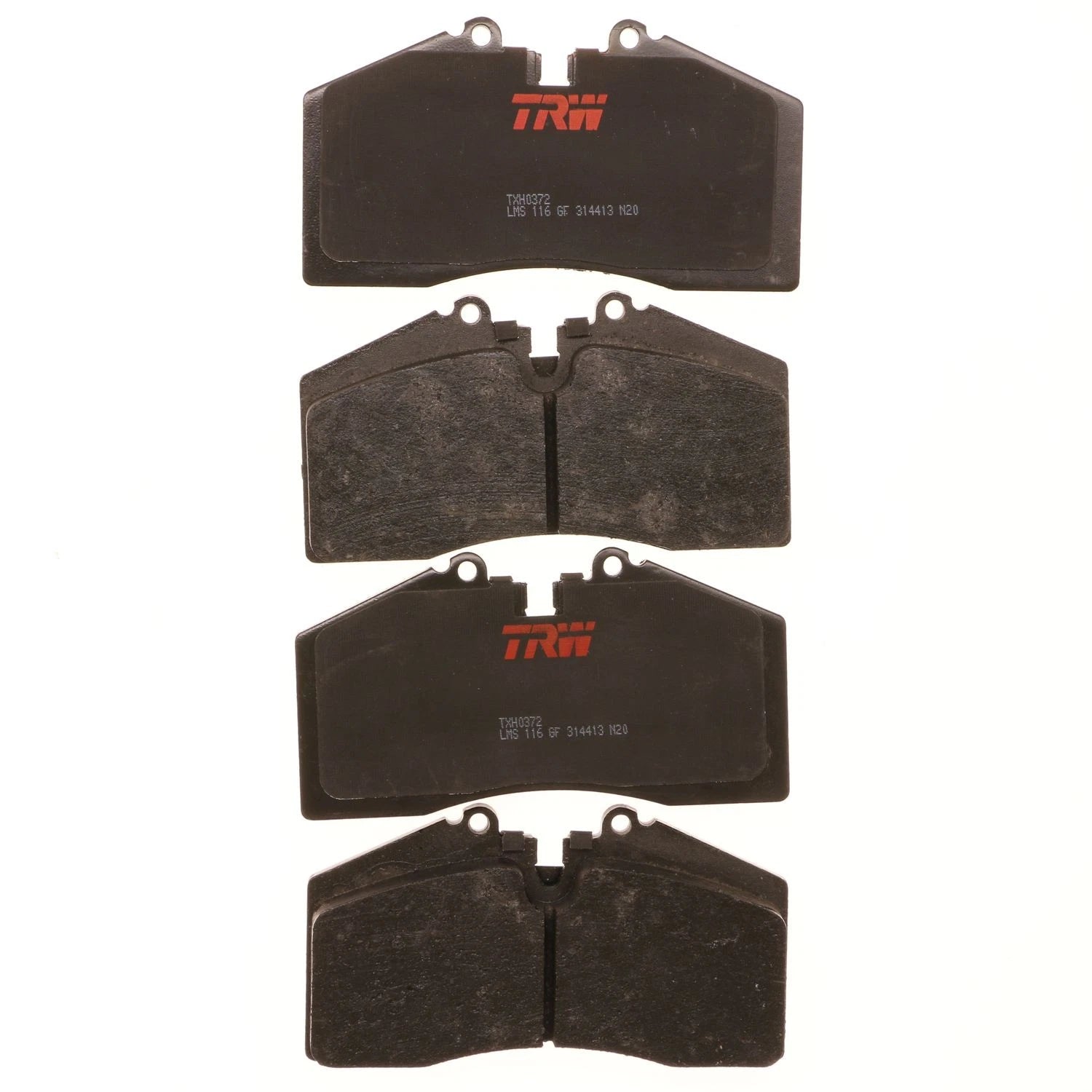 Set of 4 Disc Brake Pads for Porsche 911 (1991–1992)