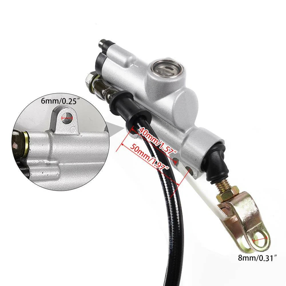 Hydraulic Rear Disc Brake Caliper Kit for Motorcycle