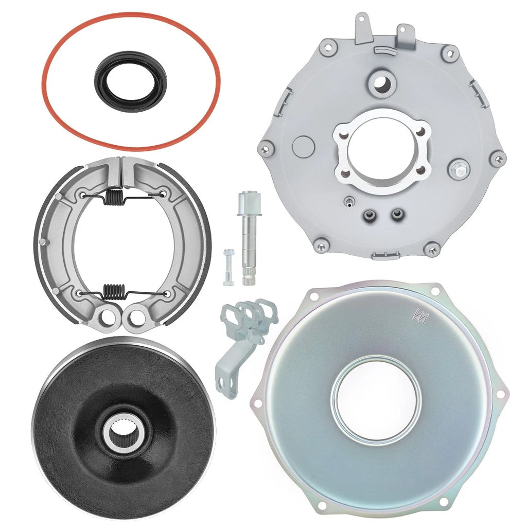 Rear Brake Plate Cover Seal Kit for Yamaha Bruin 250 350 (2000–2006)